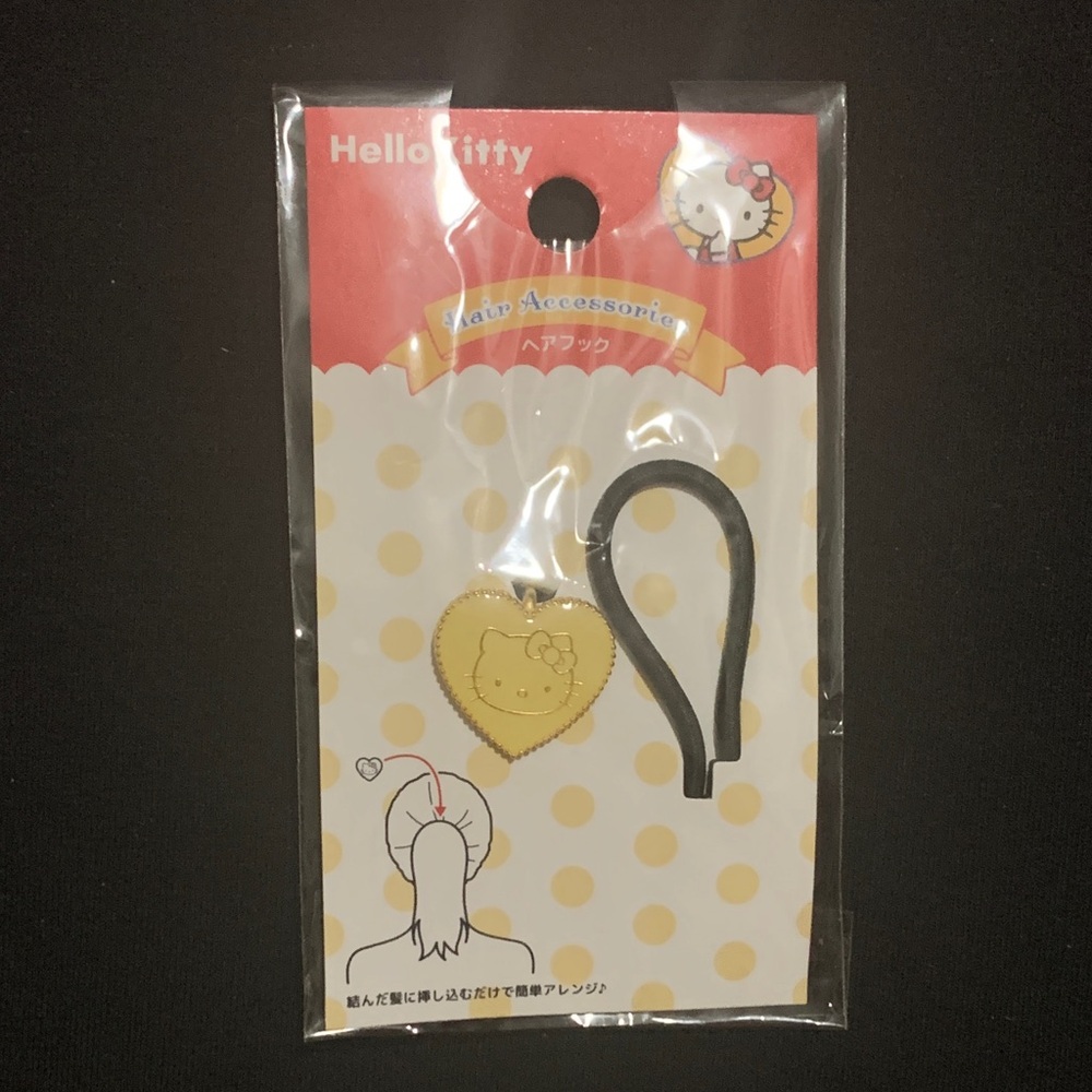 NWT Hello Kitty Enamel Hair Tie from Japan
